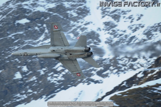 2008-10-09 Axalp Shooting Range 0135 McDonnell Douglas FA-18C Hornet